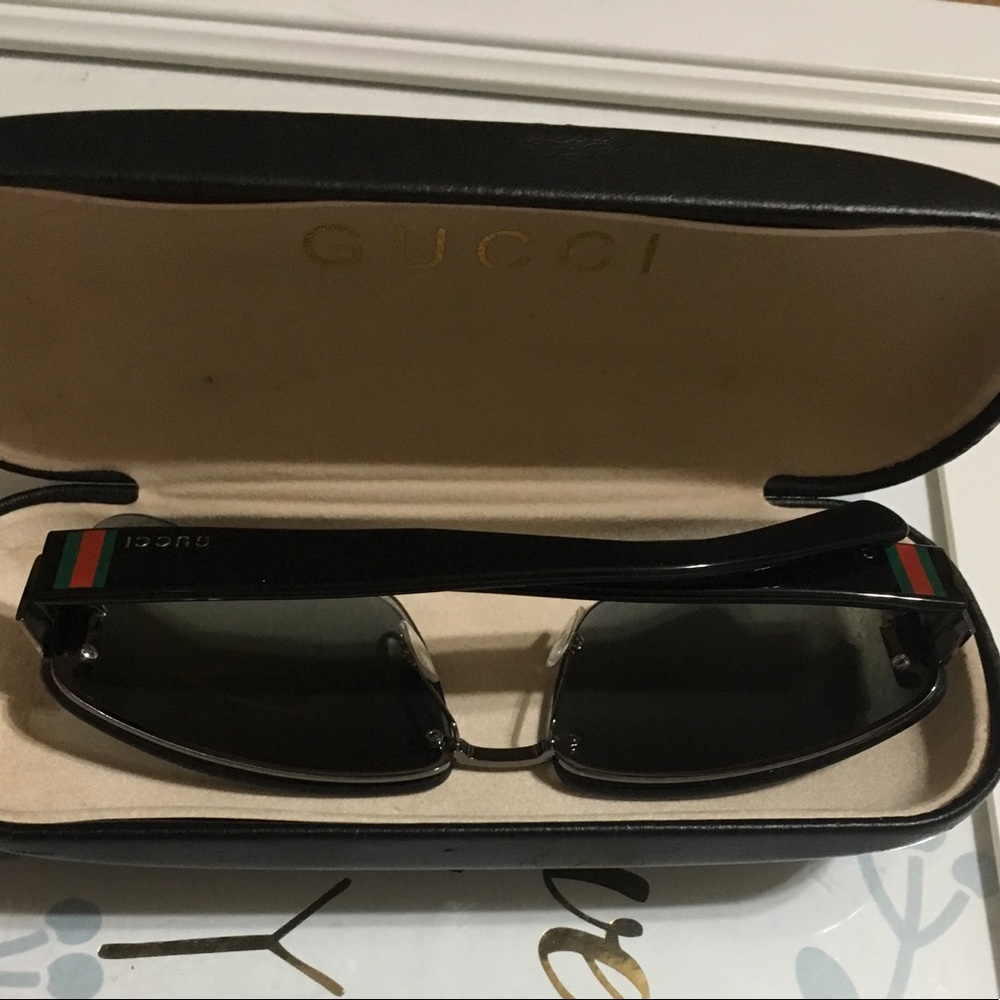 Auth. Gucci GG2851 Metal/Plastic Frames, Italy